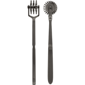 Kink Spike Pinwheel Solid Metal 3 Wheels